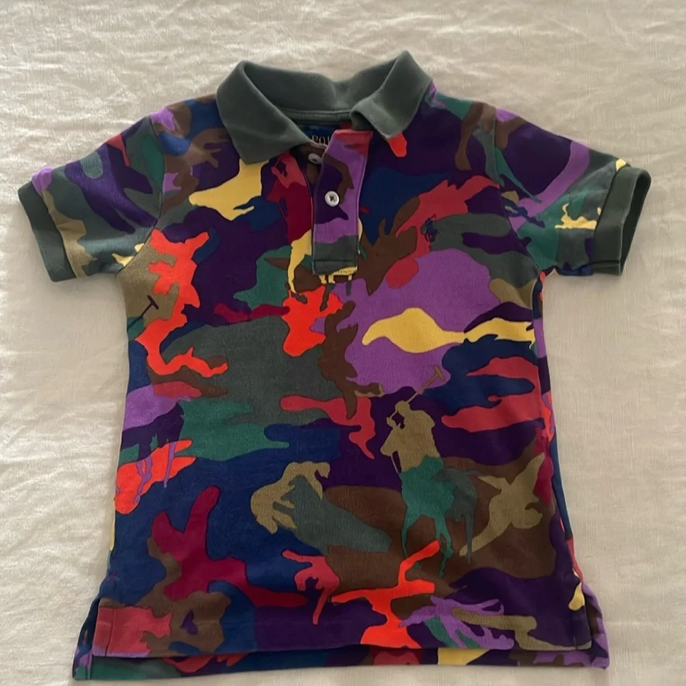 Polo Ralph Lauren polo shirt cotton age 4 boys preppy boys party